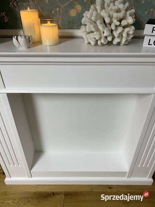 Drewno kominek atrapa portal kominkowy Konsola mazowieckie Warszawa