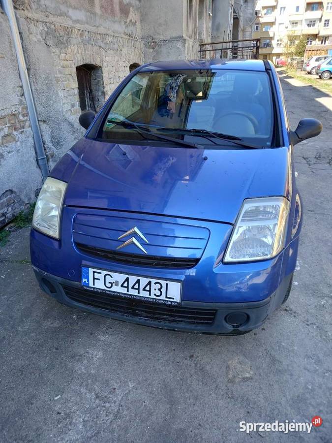 Citroen c2 44KM Gorzów Wielkopolski sprzedam