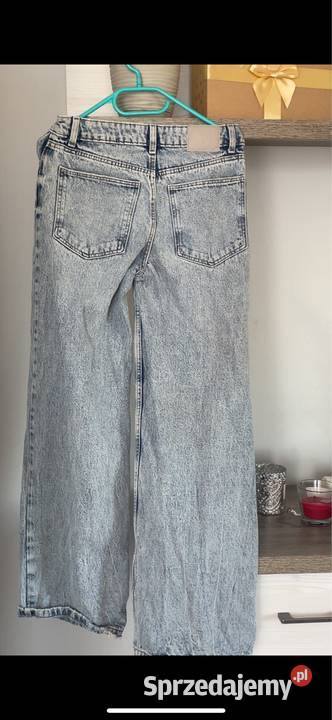 jeansy wide leg Sułkowice