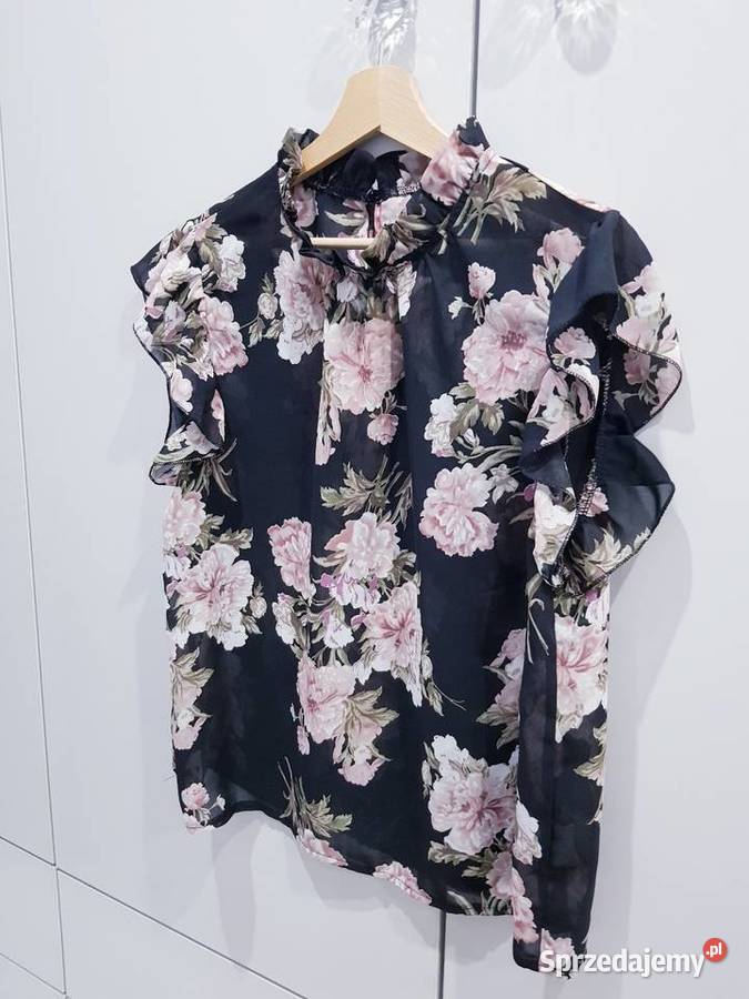 Damska zwiewna bluzeczka w dużym rozmiarze Rozmiar 42(XL)