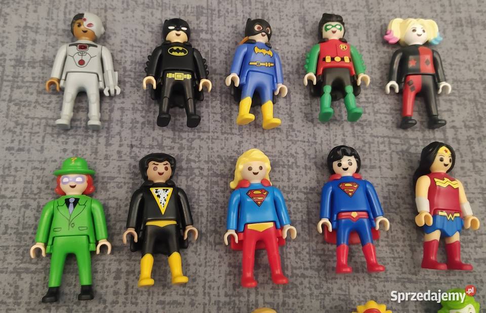 Figurki Playmobil DC Gdańsk sprzedam