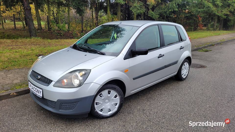 FORD FIESTA MK6 LIFT 13B OPŁACONY KLIMA 5 DRZWI VAT marża Ford Końskie sprzedam