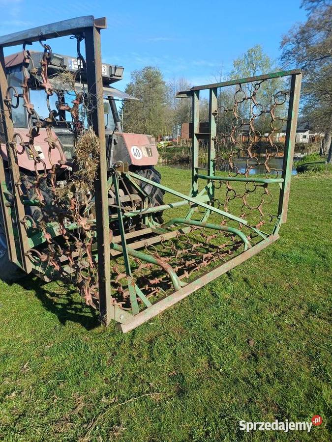 Włóka szerokość 6m hydraulicznie składana nieuszkodzony Budzynek