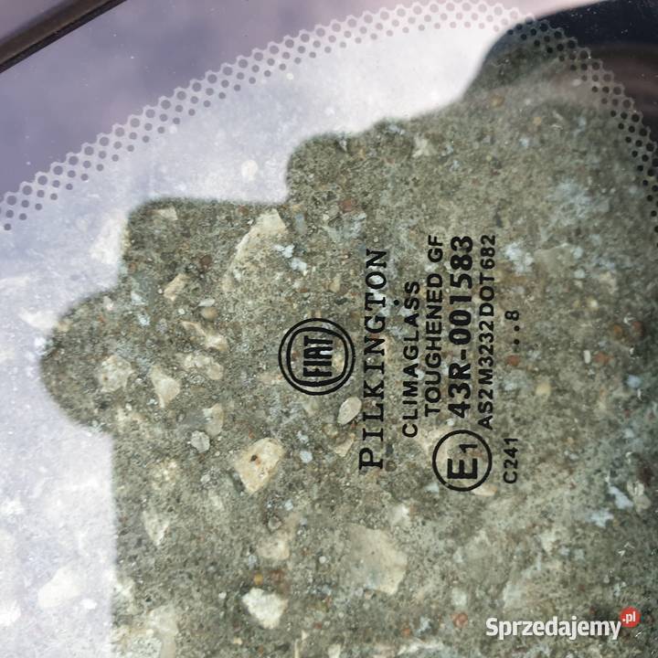 FIAT 500 SZYBA KAROSERYJNA LEWA PRAWA TYL 08R Łochowice