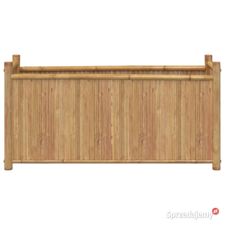 Donica 100x30x50 bambusowa WM366463 Warszawa