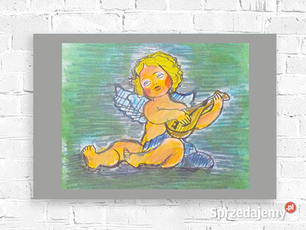 amorek obrazek A4 retro plakat z amorekiem kujawsko-pomorskie Bydgoszcz