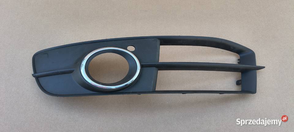 AUDI A6 C6 SLINE KRATKA ZDERZAKA HALOGENU LEWA Bieleń