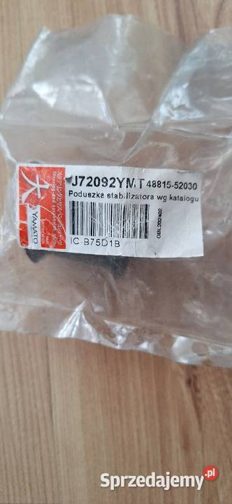 Poduszki stabilizatora przód Toyota Yaris pomorskie Tczew sprzedam