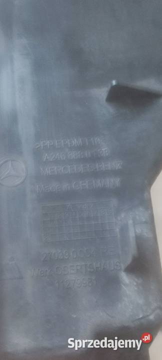 MERCEDES W246 LIFT A2468880138 KIEROWNICA KANAŁ Trzebnica