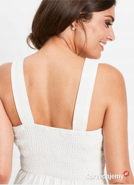 Suknia ślubna 36 S Bonprix ecru Suwałki sprzedam