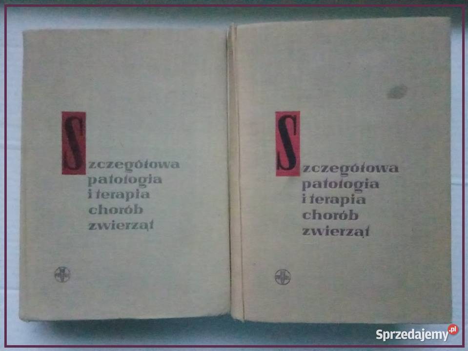 Szczegółowa patologia i terapia chorób zwierząt medycyna, nauki medyczne
