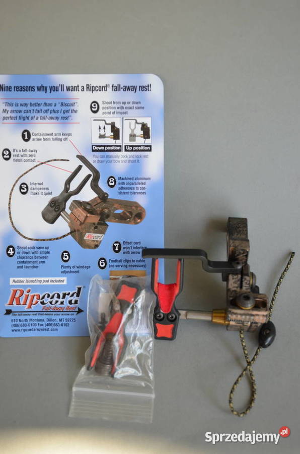 Podstawka Ripcord Camo opadająca do łuk Środa Wielkopolska