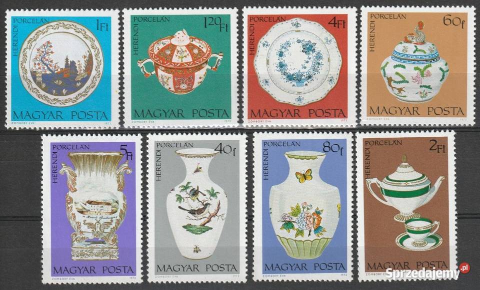 WĘGRY PORCELANA 1972 CZYSTE Antyki, Sztuka, Kolekcje łódzkie Łódź
