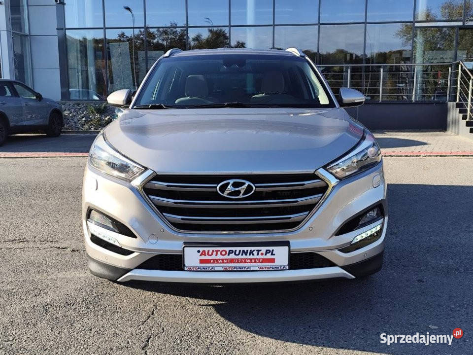 HYUNDAI Tucson 2017r salon LED klima aut navi el 155794km Kraków