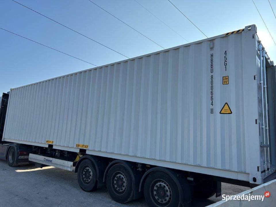 Kontenery morskie 40 HC OW RAL 7035