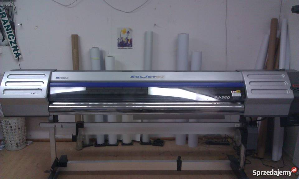 Sprzedam drukujący ploter solwentowy Roland Warszawa