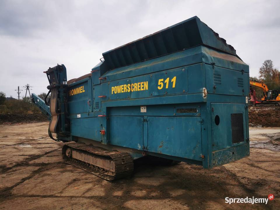 Przesiewacz bębnowy Powerscreen trommel 511