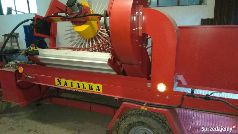 Kombajn do malin jesiennych półrzędowy NATALKA Chrzanów sprzedam