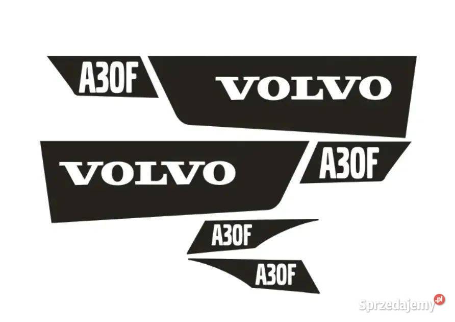 Naklejki oklejenie naklejka VOLVO A30F Zamiennik Janików sprzedam