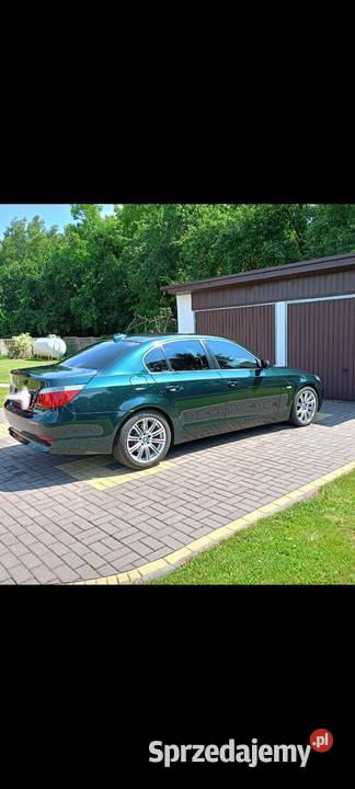 BMW e60 Oxford gruen ll Motoryzacja