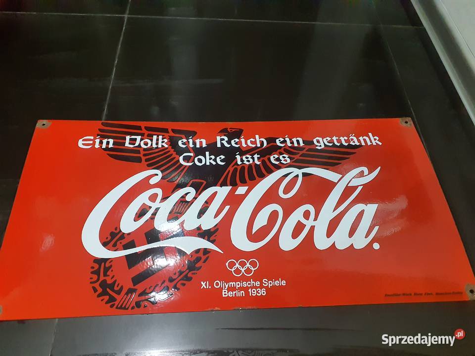 Reklama coca coli 1936 rWermacht Bytom