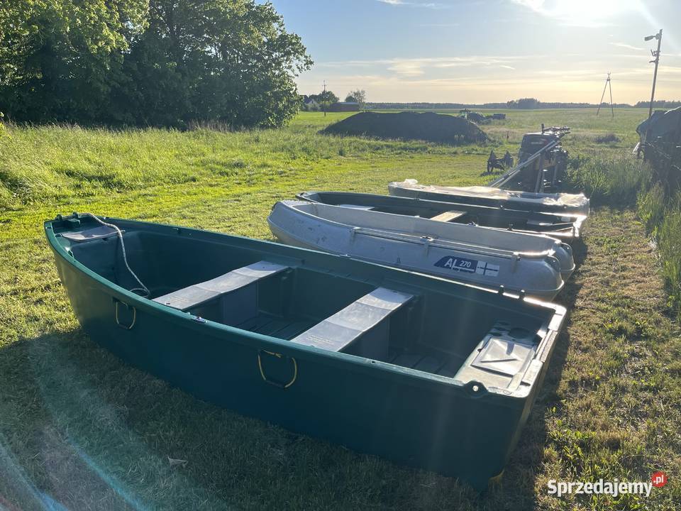 łódka wędkarska z POLIETYLENu