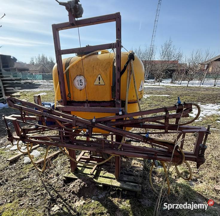 Opryskiwacz 12m 400l nieuszkodzony Żółkiewka-Osada