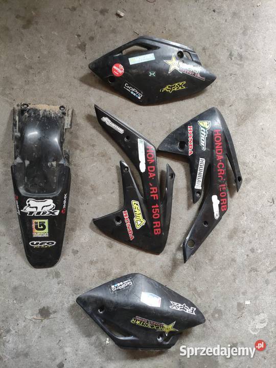Honda CRF 150 Plastiki Owiewki Błotnik Boczki Paary