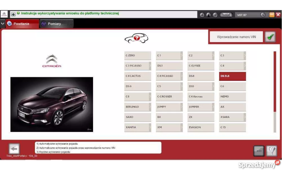 LEXIA3 PP2000 do CITROEN PEUGEOT interfejs kabel Diagnostyka silnika i elektroniki Olszyny sprzedam