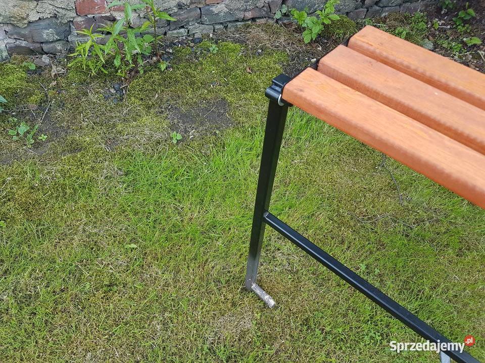 Lawka cmentarna przygrobowa składana nastawna 65 23cm opolskie Namysłów