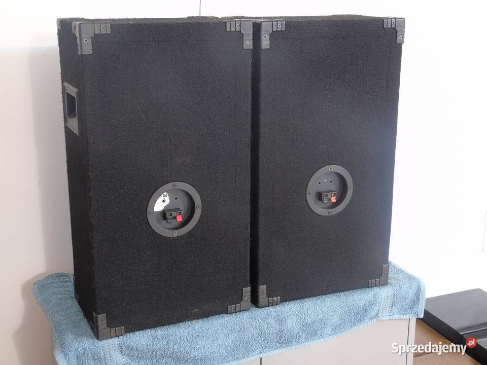 Kolumny estradowe Raveland 300 wat sprawne Słuchawki i głośniki podkarpackie Jasło