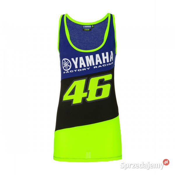 TANKTOP DAMSKI VR46 YAMAHA DAMSKA KOSZULKA Na ramiączkach Mrągowo