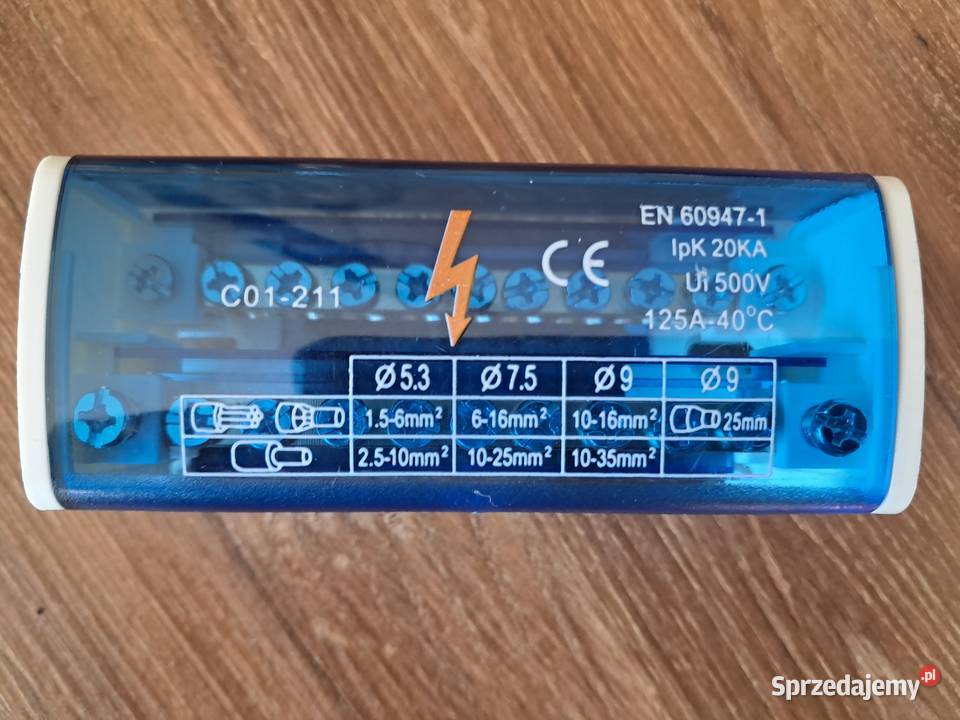 nowy blok rozdzielczy c012011 125A 500V Sandomierz