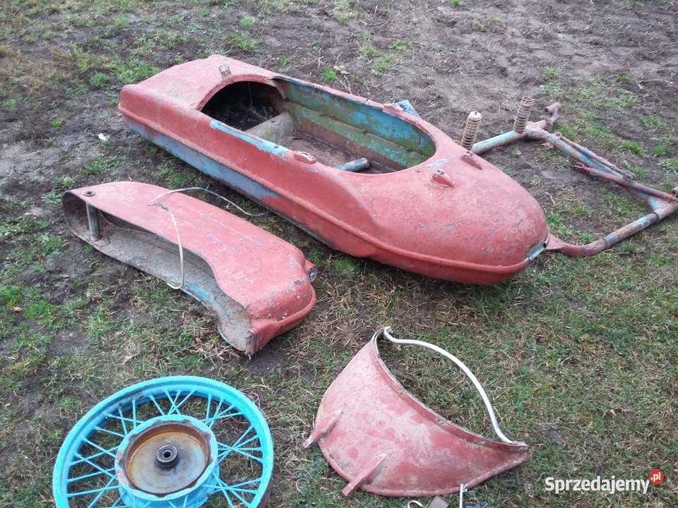 wózek boczny iż dniepr ural m72 milicyjny Susk Stary