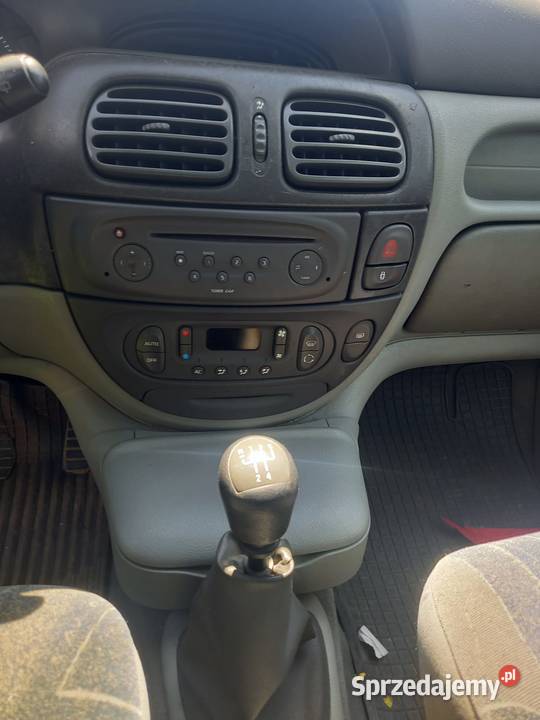 Renault megane scenik gaz sekwencja