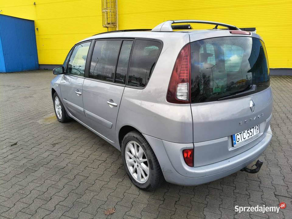 Renault Espace 2007 20 benz Panorama Hak Klima 7 125KM Tczew sprzedam
