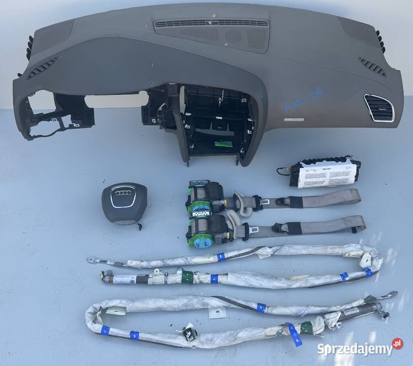 AUDI A5 8T AIRBAG KURTYNA PRAWA LEWA AIR BAG Kłodzko