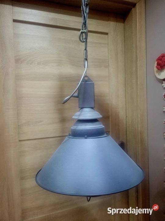 Loftowa lampa wisząca INDUSTRIAL metalowa na Lampy wiszące śląskie Gliwice