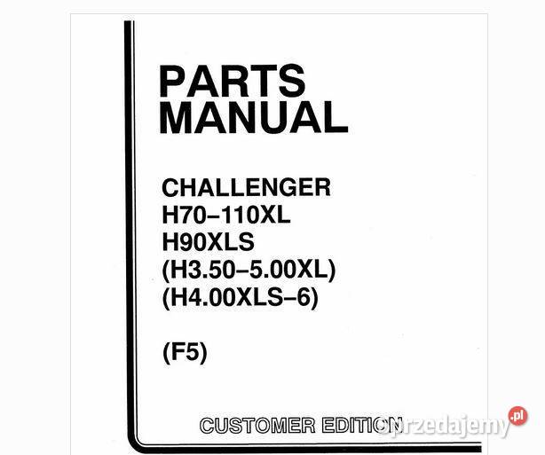 Hyster Challenger H70 H110XL H90XLS H350 500XL