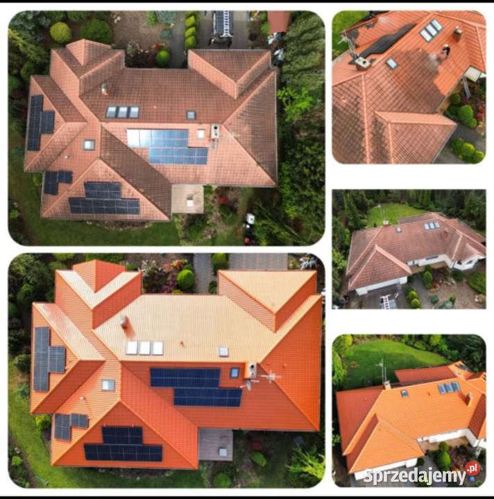 Mycie myjką ciśnieniową i malowanie dachów Ropczyce