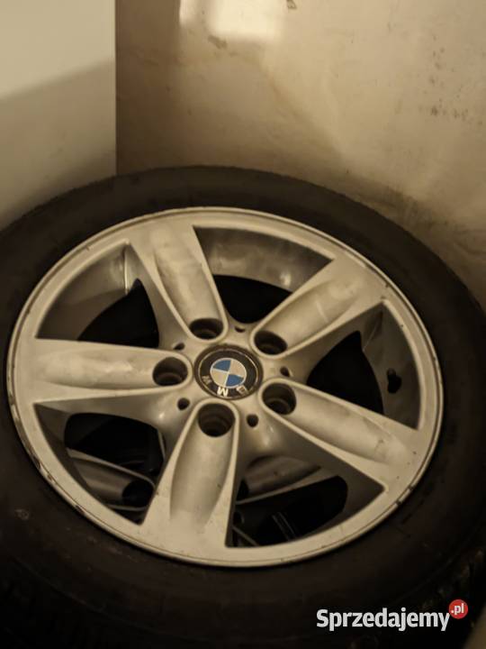 Alufelgi BMW 16 z oponami lubelskie Międzyrzec Podlaski