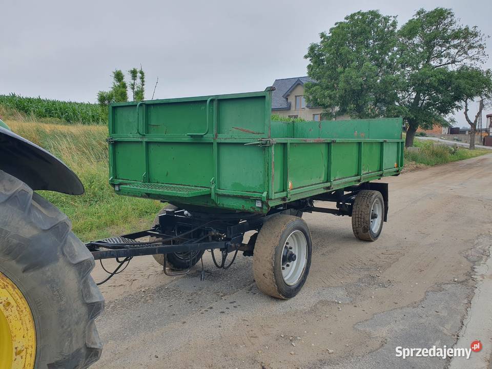 Przyczepa wywrotka BSS PZS 50 Brandys 5t czeska wielkopolskie