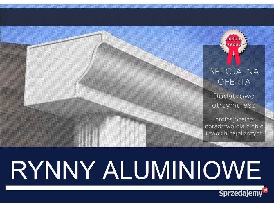 Rynny Aluminiowe Ciagle Rynna Kwadratowa Rynny i spusty Budowa Warszawa sprzedam