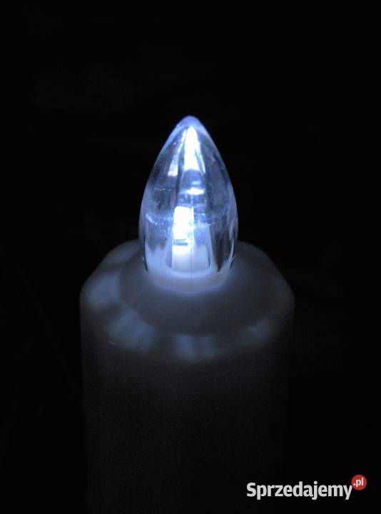 Znicz elektryczny Ceremony Promyk 4 biały lubelskie Lublin