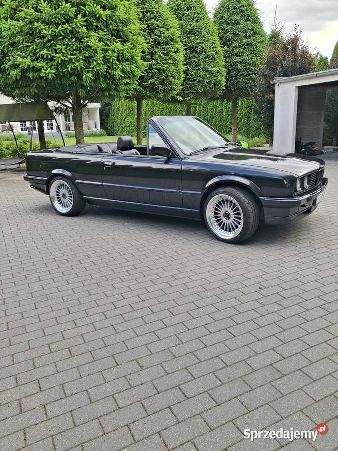 Bmw e30 cabrio 320i benzyna Seria 3 wielkopolskie Poznań