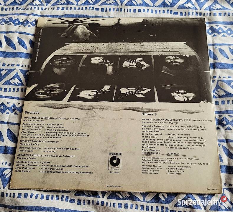 SBB Momento z banalnym tryptykiem 1981 plus RSC płyta winylowa Chełmno sprzedam