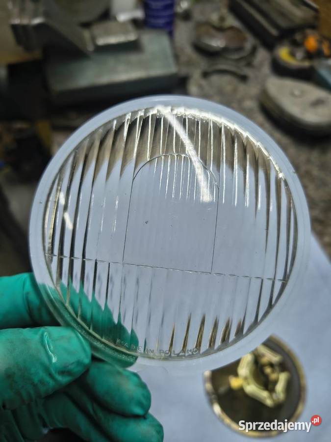 Szkło przedniej lampy Komar Romet motorynka