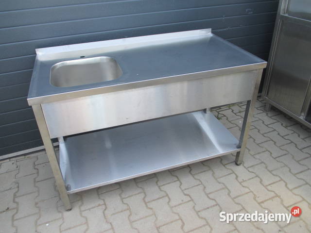 ZLEW GASTRONOMICZNY 1 KOMOROWY Z PÓŁKĄ 1367085 Ostrów Wielkopolski sprzedam