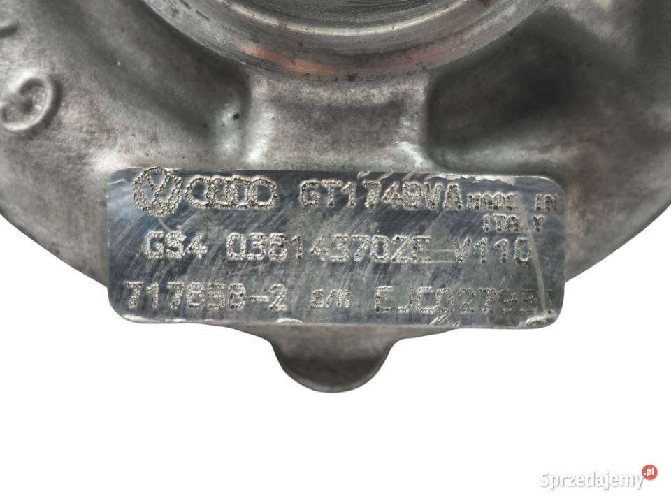 TURBOSPRĘŻARKA VW Passat B5 Audi A4 B5 19 TDI osobowe Chełm