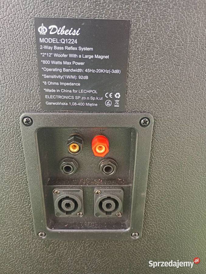 Sprzedam kolumnę DibeisiQ1224 Wierzchowo-Dworzec sprzedam